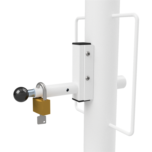 Mobile height limiter | cross tube length: 3500 mm | for padlock